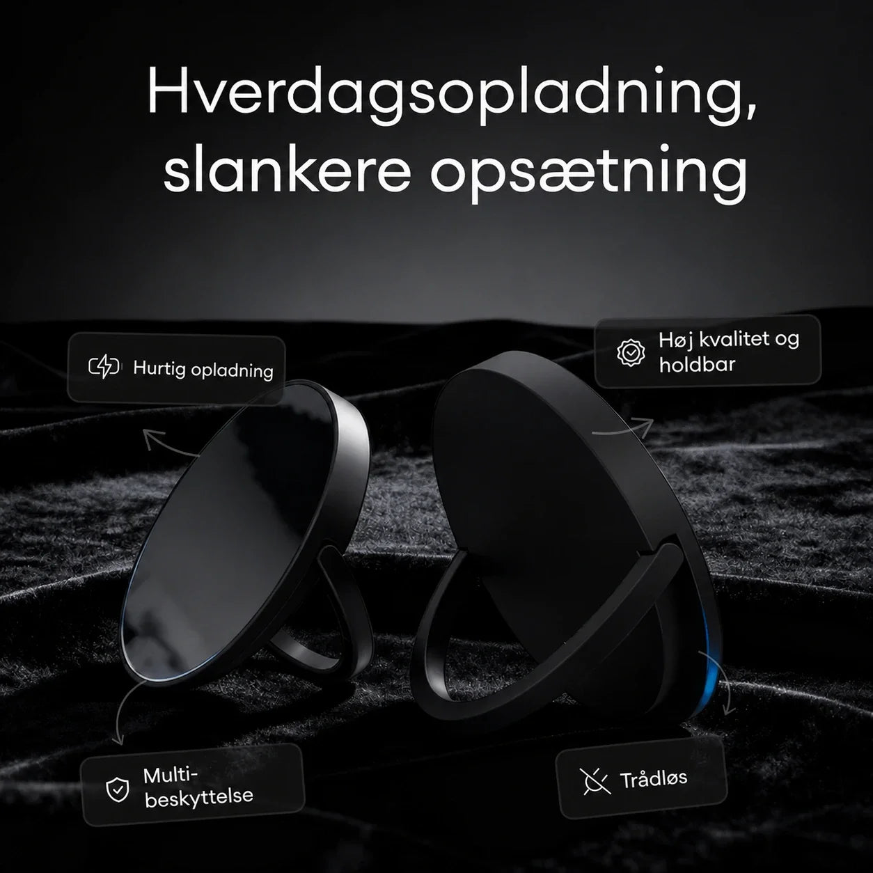 Kardovel trådløs oplader